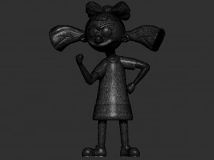Hey Arnold Characters set 3D Model