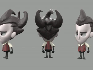 Wilson- Dont Starve 3D Model