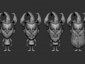 Wilson- Dont Starve 3D Model