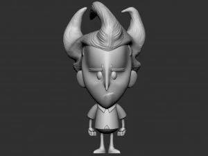 Wilson- Dont Starve 3D Model