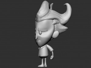 Wilson- Dont Starve 3D Model