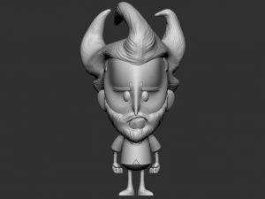 Wilson- Dont Starve 3D Model
