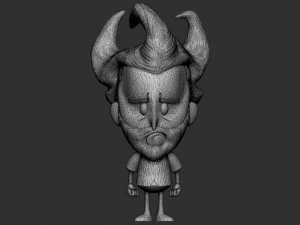 Wilson- Dont Starve 3D Model