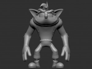 Crash Bandicoot 3D-Modell