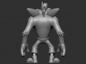 Crash Bandicoot 3D Model
