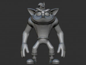 Crash Bandicoot 3D Model