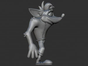 Crash Bandicoot 3D Model
