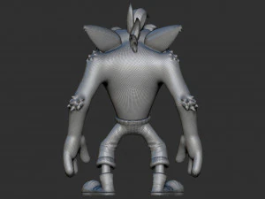 Crash Bandicoot 3D Model