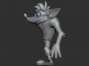 Crash Bandicoot 3D-Modell