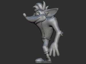 Crash Bandicoot 3D Model