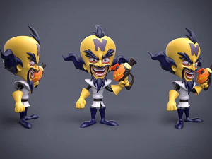 Dr Neo Cortex 3D Model