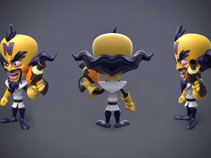 Dr Neo Cortex 3D Model