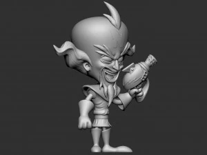 Dr Neo Cortex 3D Model