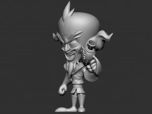 Dr Neo Cortex 3D Model