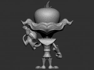 Dr Neo Cortex 3D Model