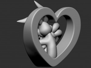 Lola and Bugs Bunny 3D Модель