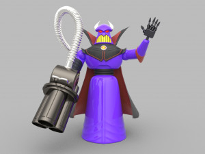 Emperor Zurg 3D-Modell