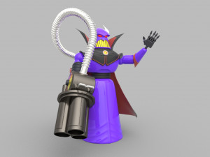 Emperor Zurg 3D-Modell