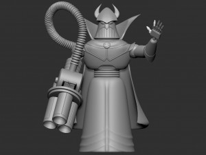 Emperor Zurg 3D-Modell