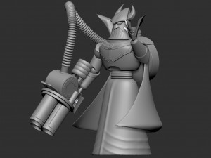 Emperor Zurg 3D-Modell