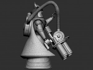 Emperor Zurg 3D-Modell