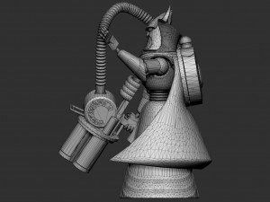 Emperor Zurg 3D-Modell