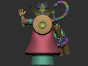 Emperor Zurg 3D-Modell