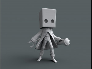 Mono 3D-Modell