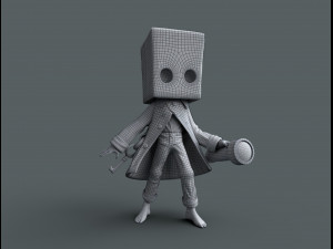 Mono 3D-Modell