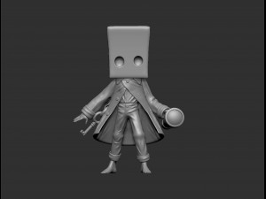 Mono 3D-Modell