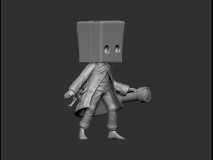 Mono 3D-Modell