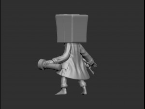 Mono 3D-Modell