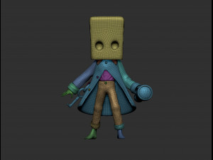 Mono 3D-Modell