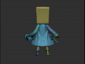 Mono 3D-Modell