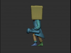Mono 3D-Modell