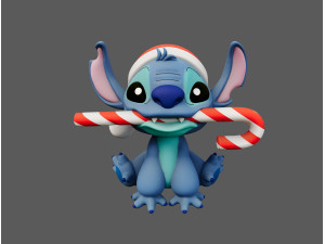 Stitch 3Dモデル