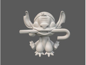 Stitch 3Dモデル
