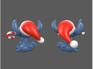 Stitch 3Dモデル