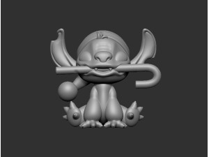 Stitch 3Dモデル