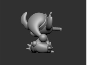 Stitch 3Dモデル