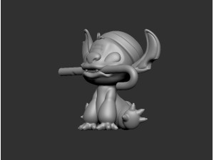 Stitch 3Dモデル