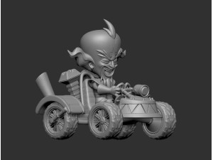 Dr Neo Cortex and Team Cortex Kart Modelo 3D