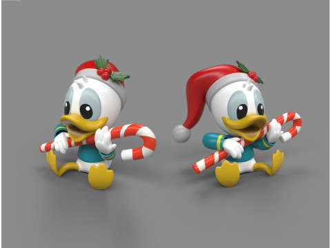 Donald Duck 3D 模型