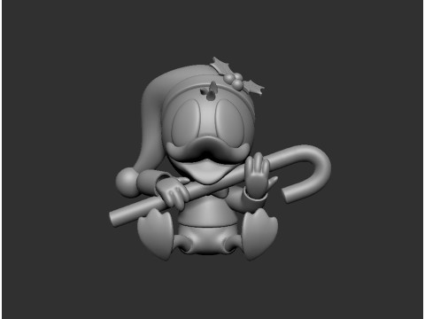 Donald Duck 3D 模型