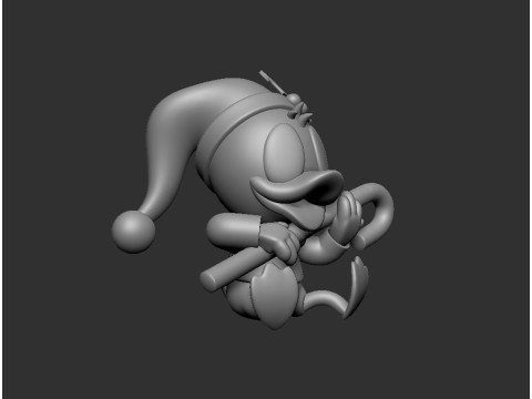Donald Duck 3D 模型