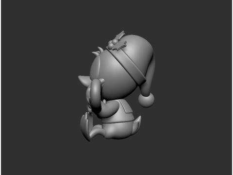 Donald Duck 3D 模型
