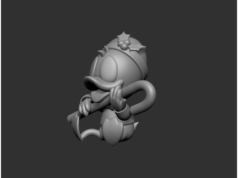 Donald Duck 3D 模型