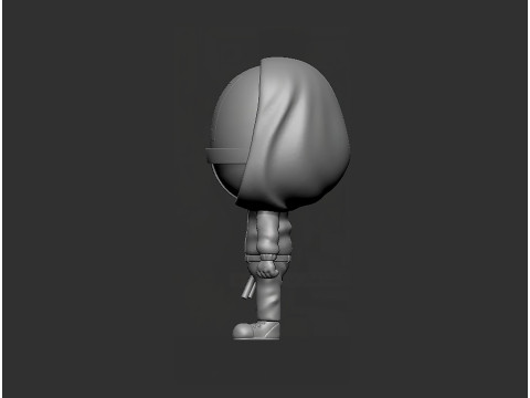 Squid Game Funko pop Square masked Soldier 3D Модель