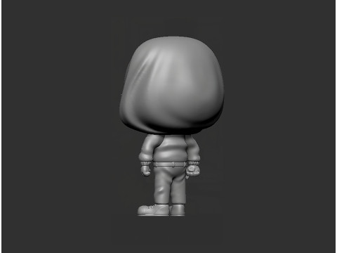 Squid Game Funko pop Square masked Soldier 3D Модель