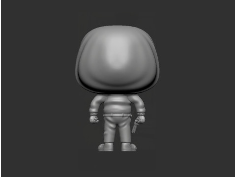 Squid Game Funko pop Square masked Soldier 3D Модель